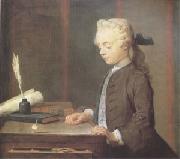 Jean Baptiste Simeon Chardin Boy with a Top (nk05) oil on canvas